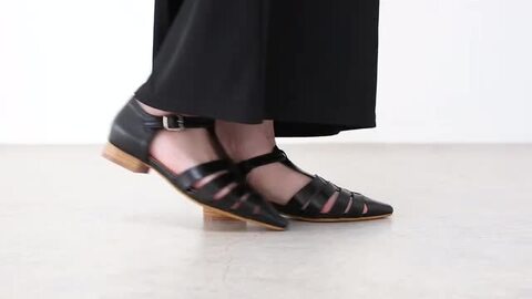 チャンキーヒールグルカサンダル | 小柄・低身長女性向け