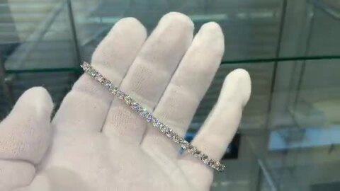 楽天市場】テニスブレスレット tennis bracelet 4mm CZダイヤ