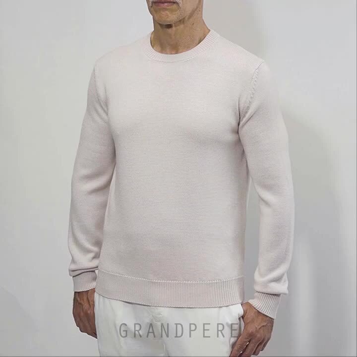 ブランド古着　24SS BAFY コットンクルーネックニット　バフィー 楽天市場】【返品不可】バフィー BAFY ボーダー ニット 4197