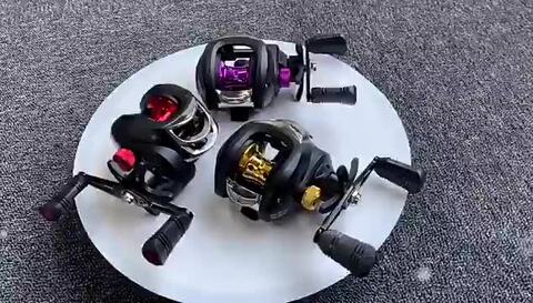丸型 ベイトリール HANDING HDー50L 左ハンドル バス 鯰 雷魚 リール