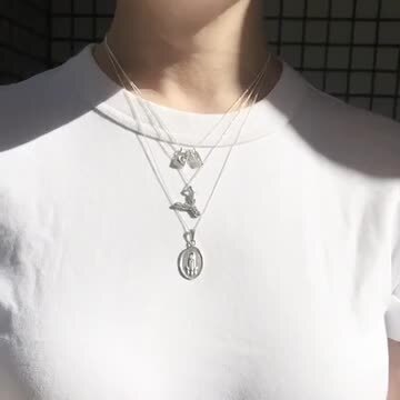 【国内即発】≪chibi jewels≫ファティマ メダイ ネックレス 国内即発】≪chibi jewels≫ファティマ メダイ ネックレス