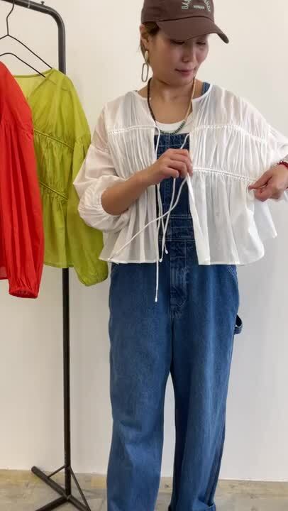 Le Melange (ルメランジュ) ブラウス コットンボイル ギャザー 長袖 リボン セットアップ対応 8533201 楽天市場】＼最大3000円オフクーポン対象／【10%OFF サマー