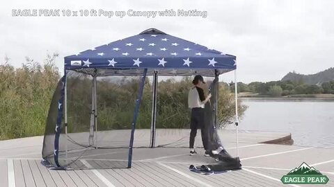 ポップアップキャノピー - テント ワンプッシュセットアップ