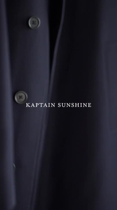 あったか黒　金ボタン 楽天市場】キャプテンサンシャイン KAPTAIN SUNSHINE ウォーカー
