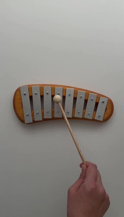 楽天市場】ドイツ DECOR デコア 鉄琴 ペンタ 8音