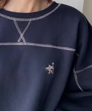 【メンズ新作♡】LV 刺繍入りスウェットシャツ グレー 楽天市場】【全品対象☆まとめ買い3点以上で使える 7%OFF