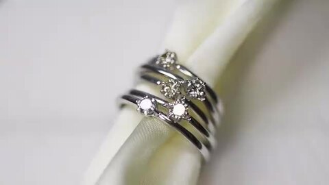楽天市場】【#1～#20可能】天然ダイヤモンドリング 0.1ct 6本爪
