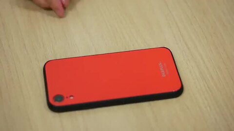 Apple iPhone XR 128GB　コーラル　ケースつき iPhoneXR ケース iphone xr スマホケース おしゃれ ブランド