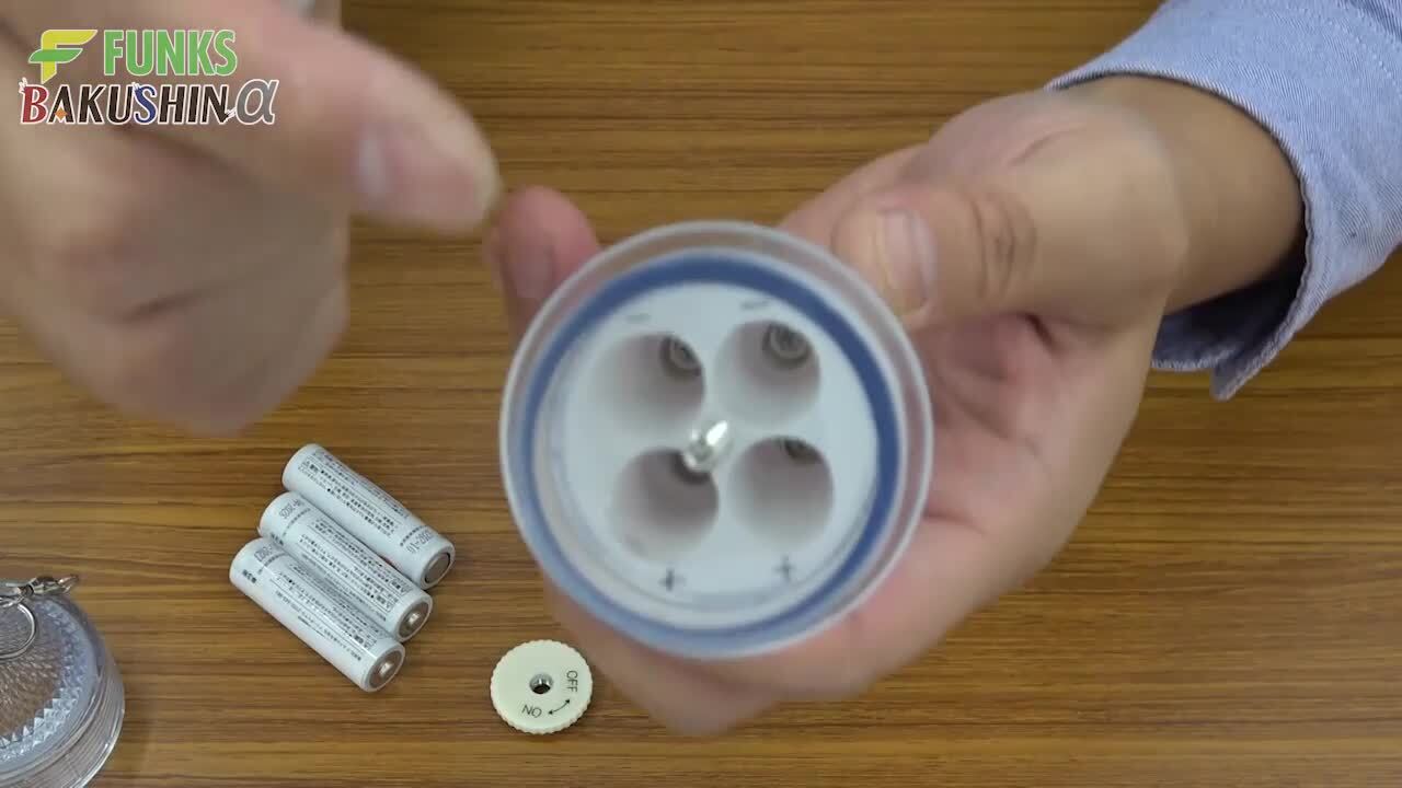 楽天市場】BAKUSHIN 強力 電池式 集魚灯 爆深 ホワイト 白 イカ