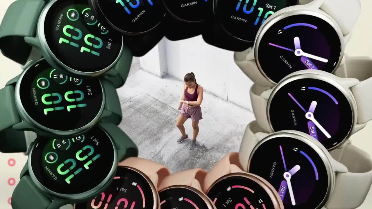 Garmin スマートウォッチ 6点セット　訳あり GARMIN ガーミン スマートウォッチ フィットネス GPSウォッチ 白