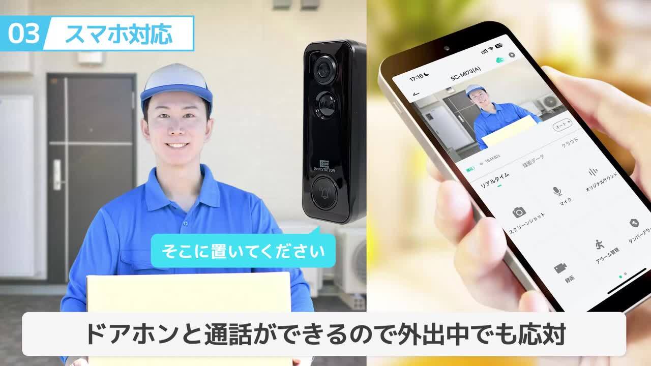 EZVIZ ワイヤレス ドアカメラ モニター付きインターホン カメラ付き 楽天市場】【レビュー特典付☆日本メーカー製スマートドアホン