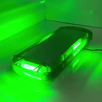 楽天市場】回転灯 LED 緑 グリーン パトランプ 警告灯 誘導車