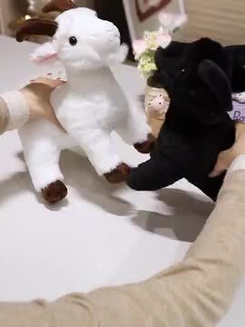楽天市場】ヤギ 羊 ぬいぐるみ おもちゃ癒やし 動物 リアル 飾り
