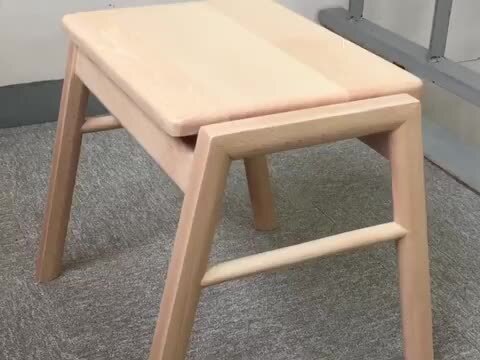 楽天市場】上品なスタッキングスツール 天然木 無垢材 木製