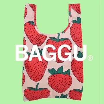 BAGGU（バグゥ） / BABY BAGGU エコバッグ -ストロベリー