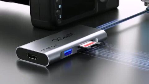 楽天市場】【6ヶ月保証】QGeem USB 9in1 ハブ USB 3.0 変換 アダプター