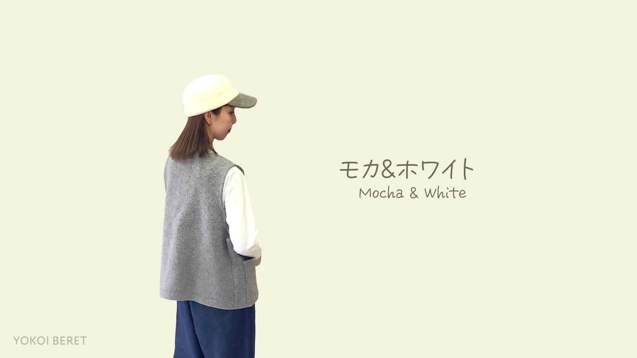 yori 2018aw ウールキャップ ライトグレー オーセンティックラブナイロンキャップ ライトグレー