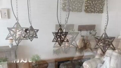 楽天市場】ペンダントライト 星形 星 北欧 おしゃれ led 対応