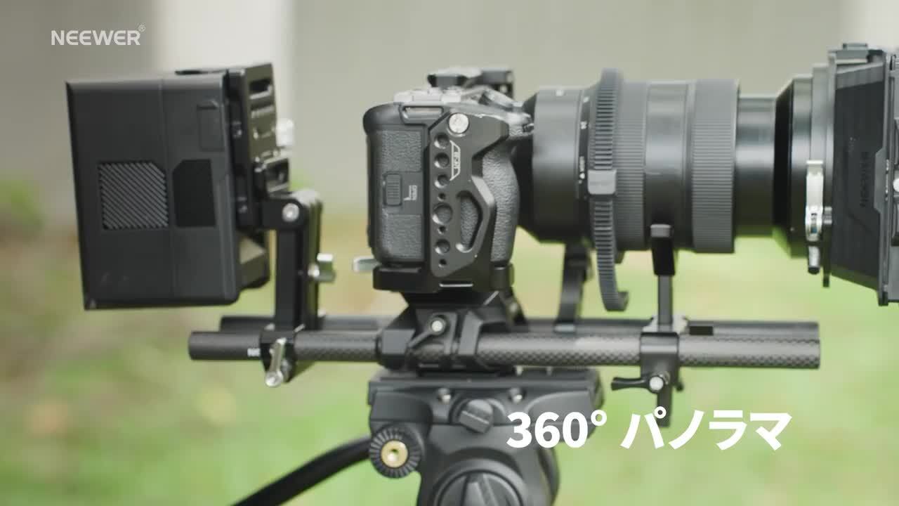 楽天市場】【P10倍+10％引クーポン】NEEWER 198cmビデオ三脚
