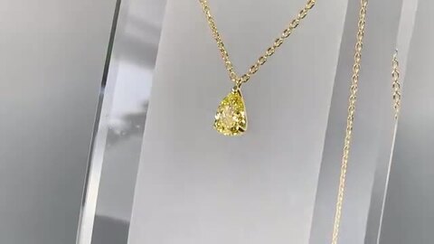 楽天市場】【ファンシーインテンスイエロー 0.75ct】天然イエロー