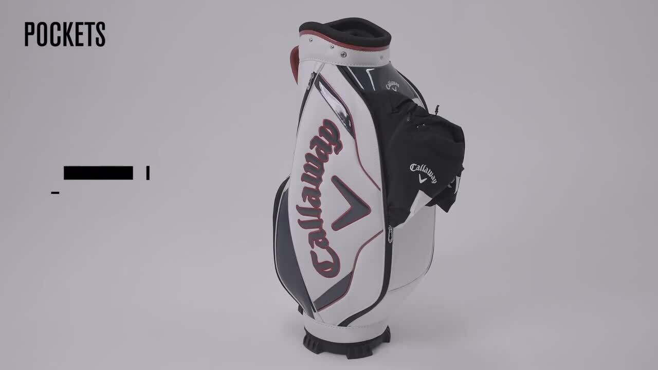 11/30まで！Callaway ゴルフバッグ ホワイト レディース Callaway キャロウェイ キャディバッグ ホワイト
