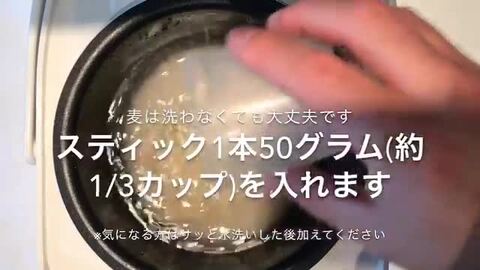 【送料無料】白麦 スティック 50ｇ 100本国内産100個包装で使いやすい たっぷり5ｋｇ分大麦 麦ごはん スーパーフード 腸活 糖質  ダイエット 大麦一筋75年 三河の精麦屋さん