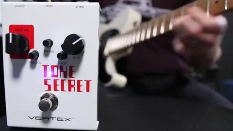 ★VERTEX TONE SECRET★プリアンプ／オーバードライブ Vertex TONE SECRET OD｜ミュージックランドKEY