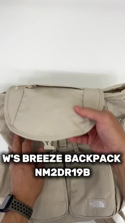ザノースフェイス ウィメンズ ブリーズ バックパック ベージュ　NM2DR19B ザノースフェイス ウィメンズ ブリーズ バックパック ベージュ