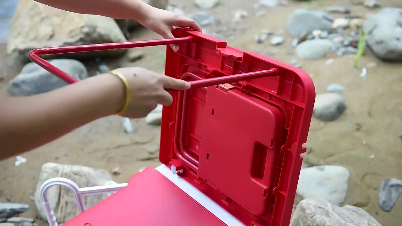 LIANQI 29L 赤色釣り用クーラーボックス LIANQI 29L 赤色釣り用クーラーボックス