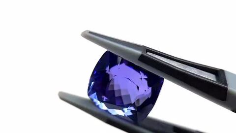 楽天市場】【動画】タンザナイト 16.57ct ルース クッション