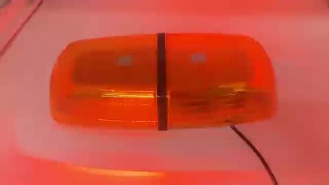 トラっぴ 楽天市場】回転灯 LED 黄色 12V 24V 兼用 72連 オレンジ