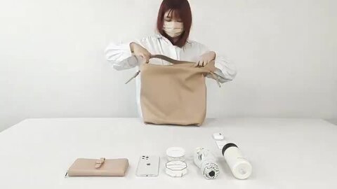 追跡有★PIXYACCS Lattice 拉提包 通勤通学 A4 2WAY巾着バッグ org.jpg
