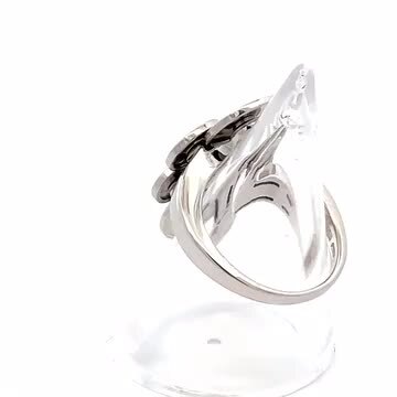 BVLGARI ブルガリ チクラディ リング・指輪 K18ホワイトゴールド