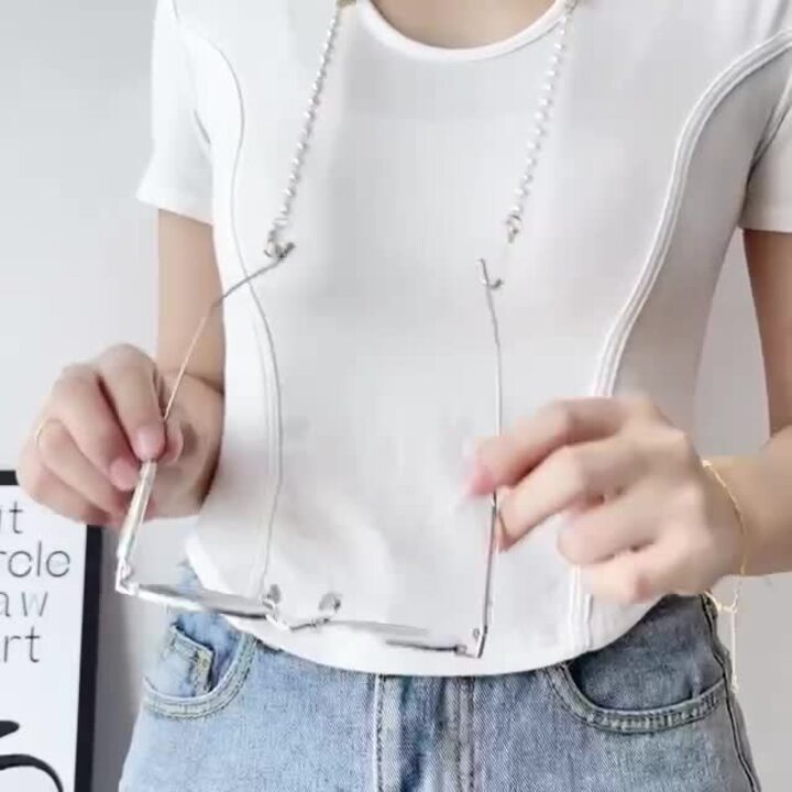 楽天市場】送料無料 眼鏡チェーン おしゃれ 山茶花 菊 四つ葉の