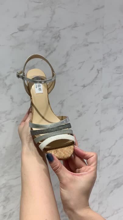 試し履きのみ⭐︎卑弥呼 ウォーターマッサージ ウェッジヒールサンダル（23㎝） 試し履きのみ⭐︎卑弥呼 ウォーターマッサージ ウェッジヒール