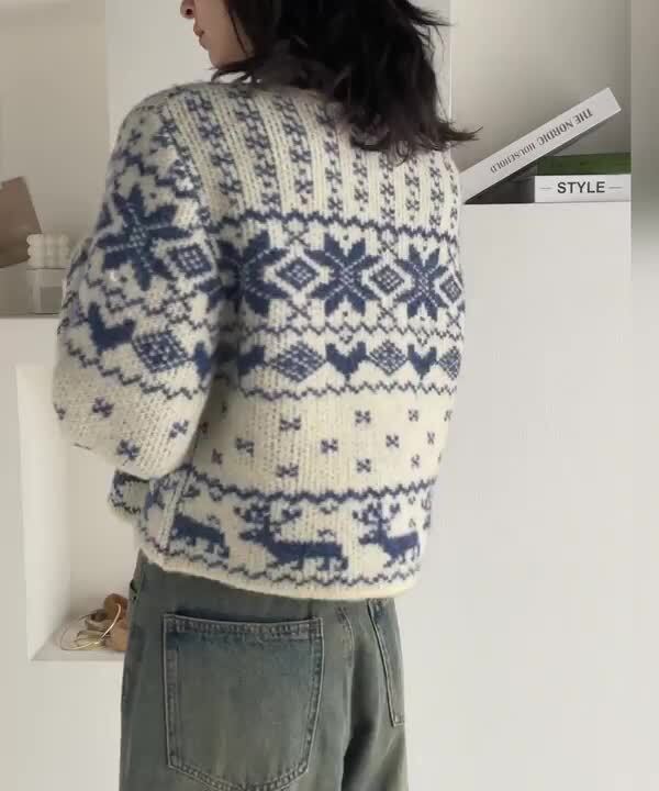 23区　ノルディック柄カーディガン アイボリー 楽天市場】【全品対象☆まとめ買い3点以上で使える 7%OFF