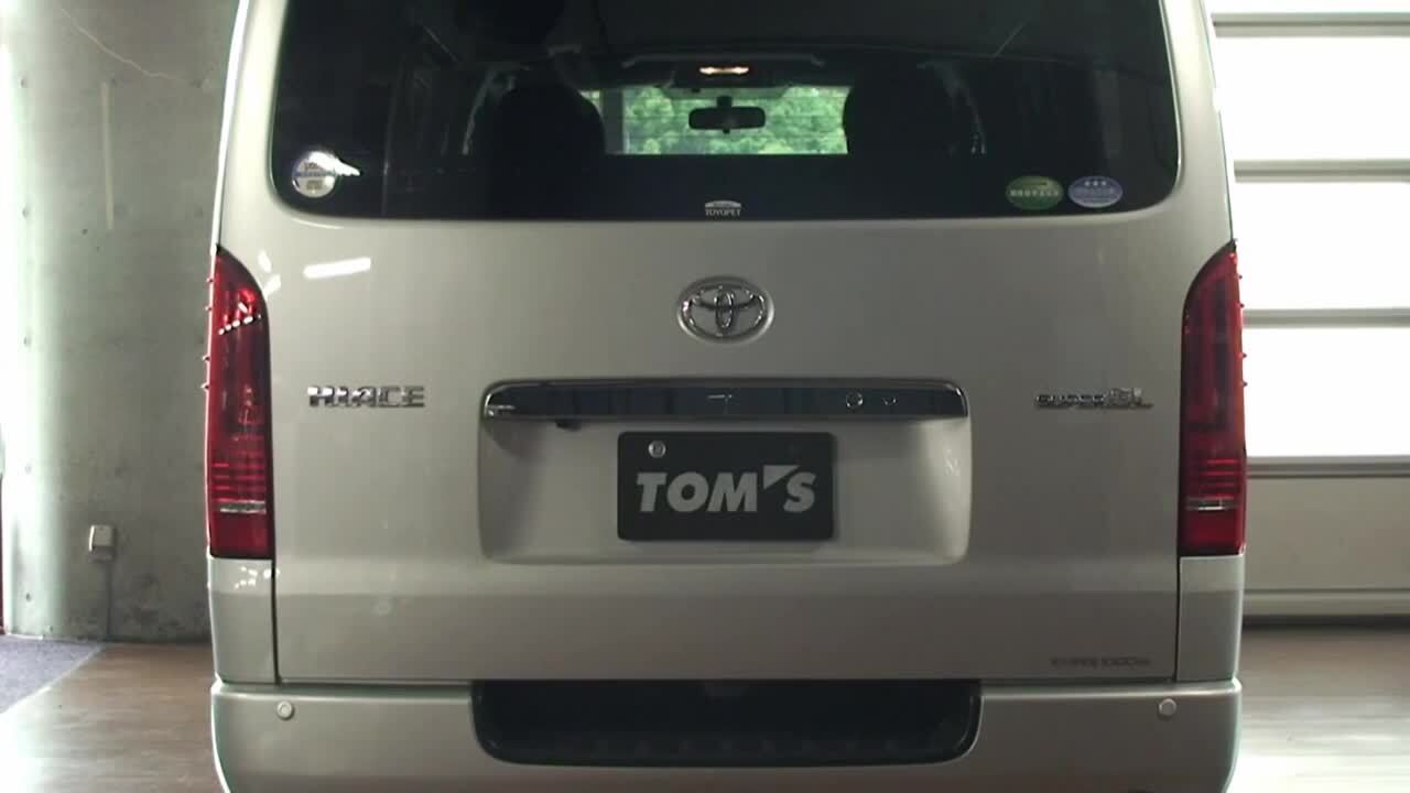 ハイエース レジアスエース 200系 トムス LEDテールランプ TOM's
