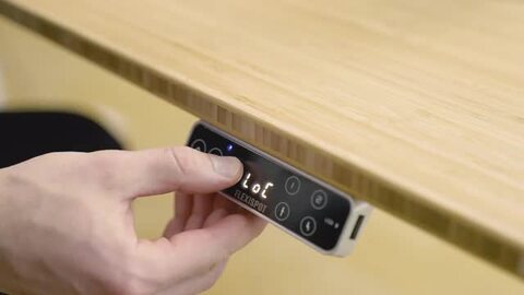 楽天市場】昇降式デスク 電動 FlexiSpot E8 竹製 天板 幅140