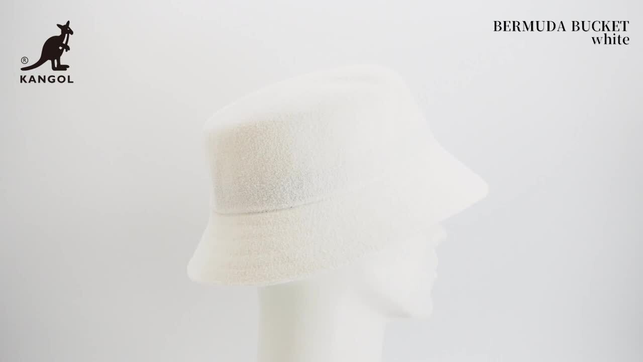 XL 美品 KANGOL メトロハット バケットハット カンゴール ホワイト 白 KANGOL - L 良品 KANGOL メトロハット バケットハット