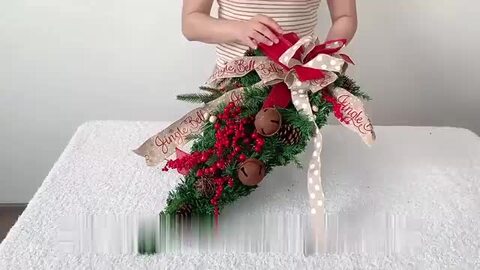 ごきげんリース 楽天市場】クリスマスリース 玄関 外 飾り 90cm 60cm クリスマス