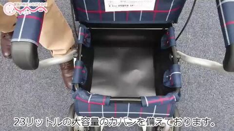 あ*あ様 美品　Tianzi ネイビー チェック柄 シルバーカー　ティコブST0 あ*あ様 美品 Tianzi ネイビー チェック柄 シルバーカー ティコブST0