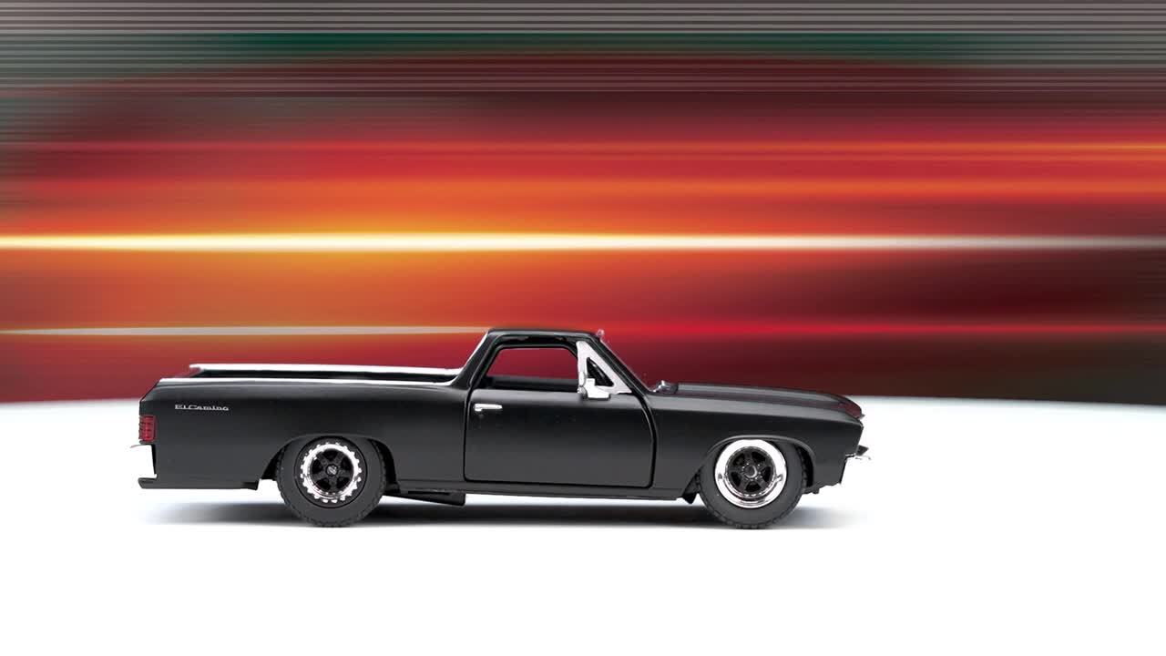 ワイルドスピード　ダイキャストカー　スープラ　El Camino Amazon | JADA TOYS 1/32 ワイルドスピード シボレー