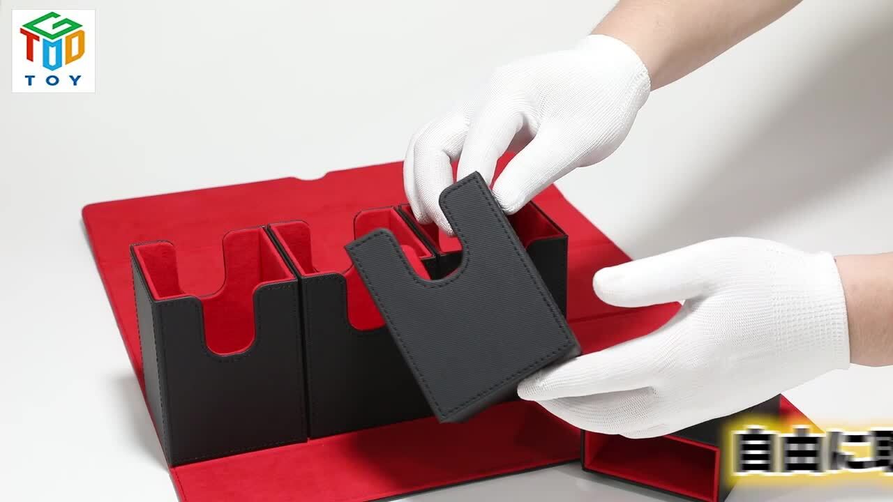 新品未開封　 ビッグデッキケース　デッキホルダー　4個セット ゆずソフト 合皮製デッキケースW ロックマン | TCG / サプライ| 株式会社