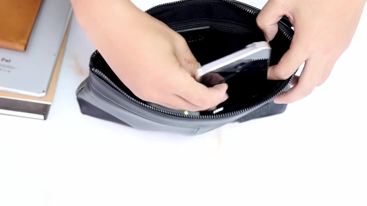 楽天市場】TIDING サコッシュ 本革 サコッシュバッグ ショルダー
