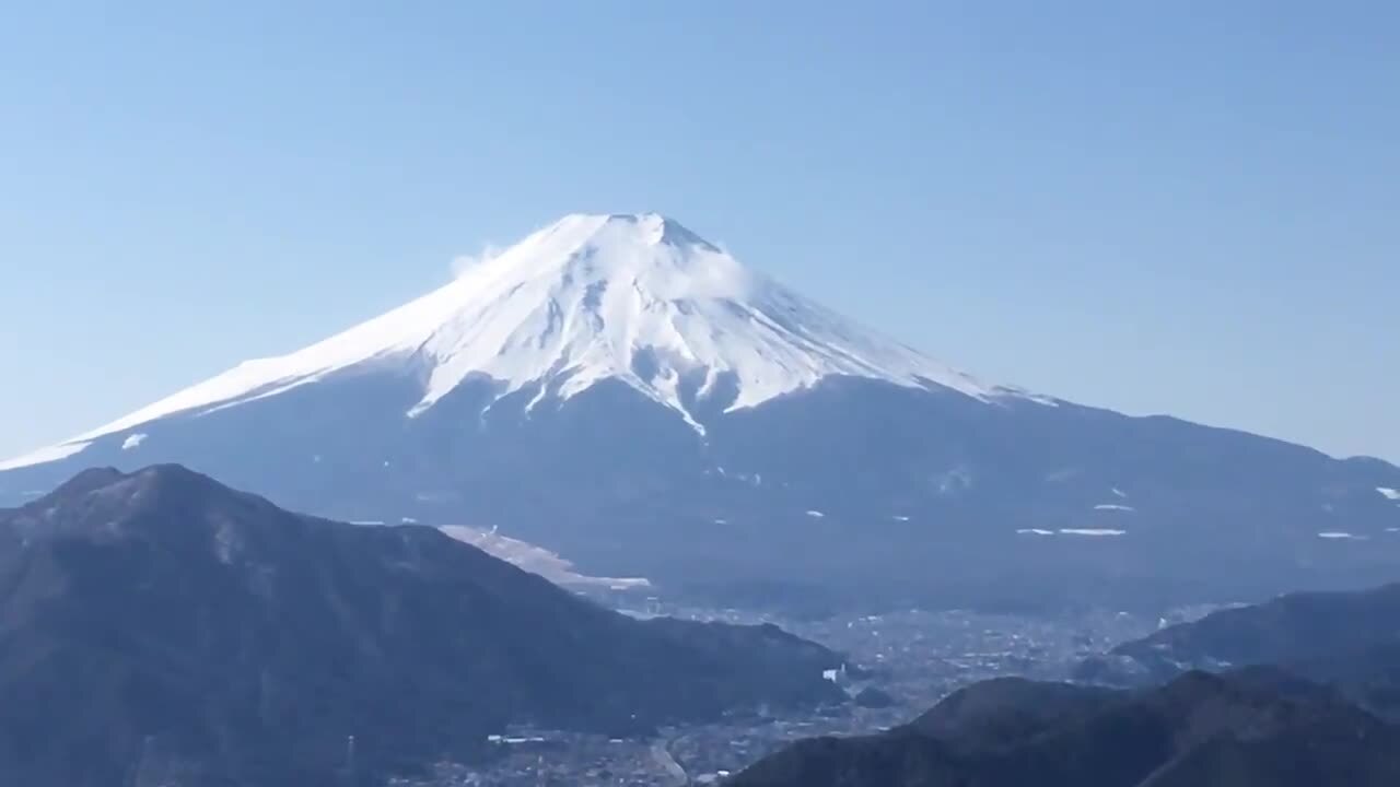 冬の低山 秀麗富獄十二景 富士山が近くに見える 高川山 むすび山 縦走コース たびこふれ