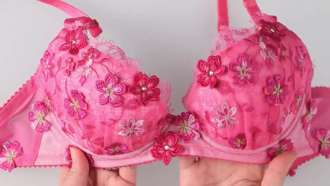 ワコール パルファージュ ブラD70 ショーツM セット ピンク