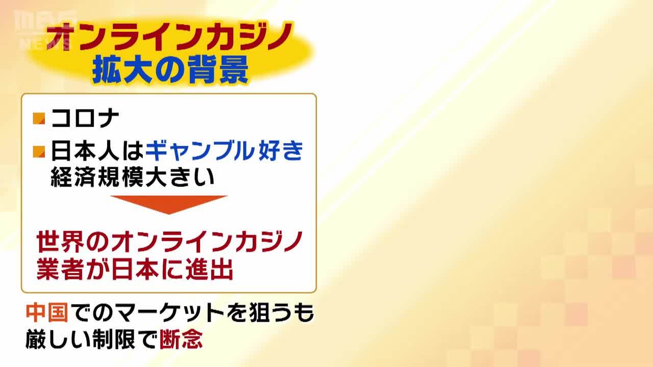 オンラインカジノ】日本で拡大の背景に「日本人はギャンブル好き」という面も！？専門家は「国側の対策が遅い」と指摘 | 特集 | MBSニュース