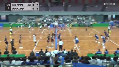 黒鷲旗バレー2022　第5日（5/4）男子準決勝　第1試合　ハイライト