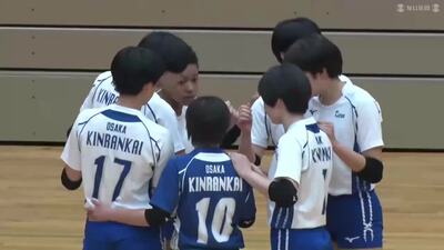 2022さくらバレー　女子決勝　古川学園－金蘭会（ハイライト）