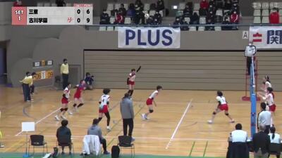 2022さくらバレー準決勝①古川学園－三重（ハイライト）